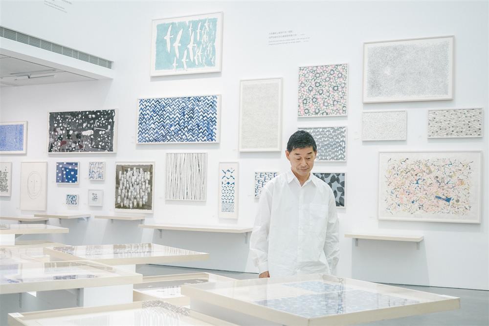 3_皆川明於高美館《TSUZUKU》展區之一〈芽〉