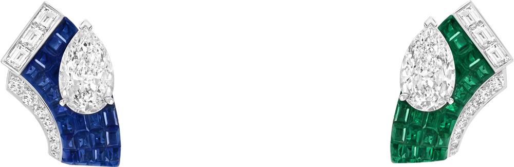 ASYMÉTRIE MYSTÉRIEUSE耳環