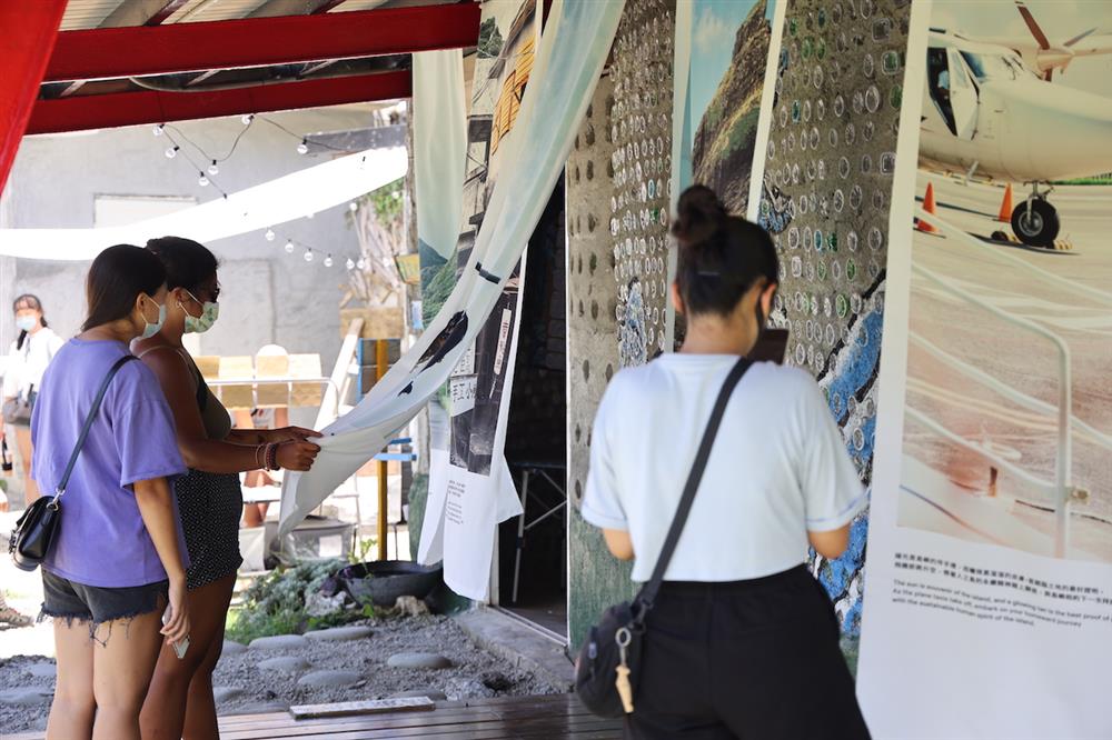 蘭嶼旅人節透明島佳佳百貨展覽空間2