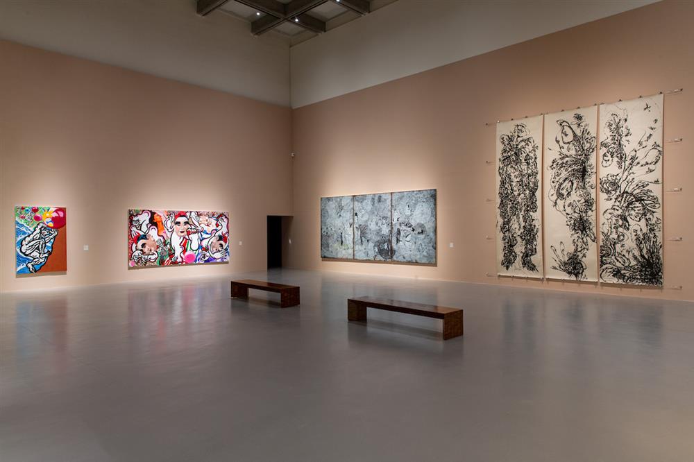 6_「旅途：新進典藏作品展」展場一景。圖像由北美館提供。