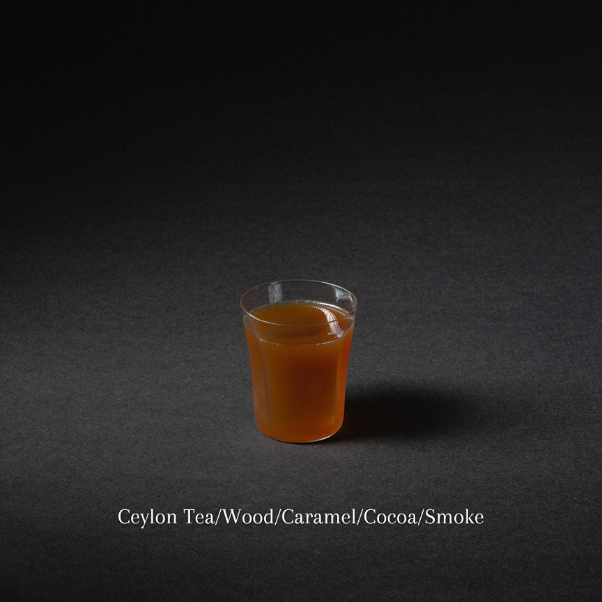 小檔Ceylon Tea錫蘭紅茶:Wood木質:Caramel焦糖:Cocoa可可:Smoke煙燻