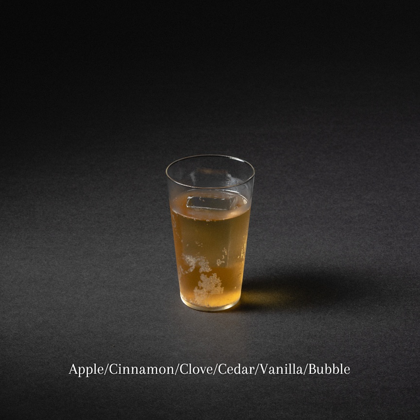 小檔Apple蘋果:Cinnamon肉桂:Clove丁香:Cedar肖楠木:Vanilla香草:Bubble氣泡