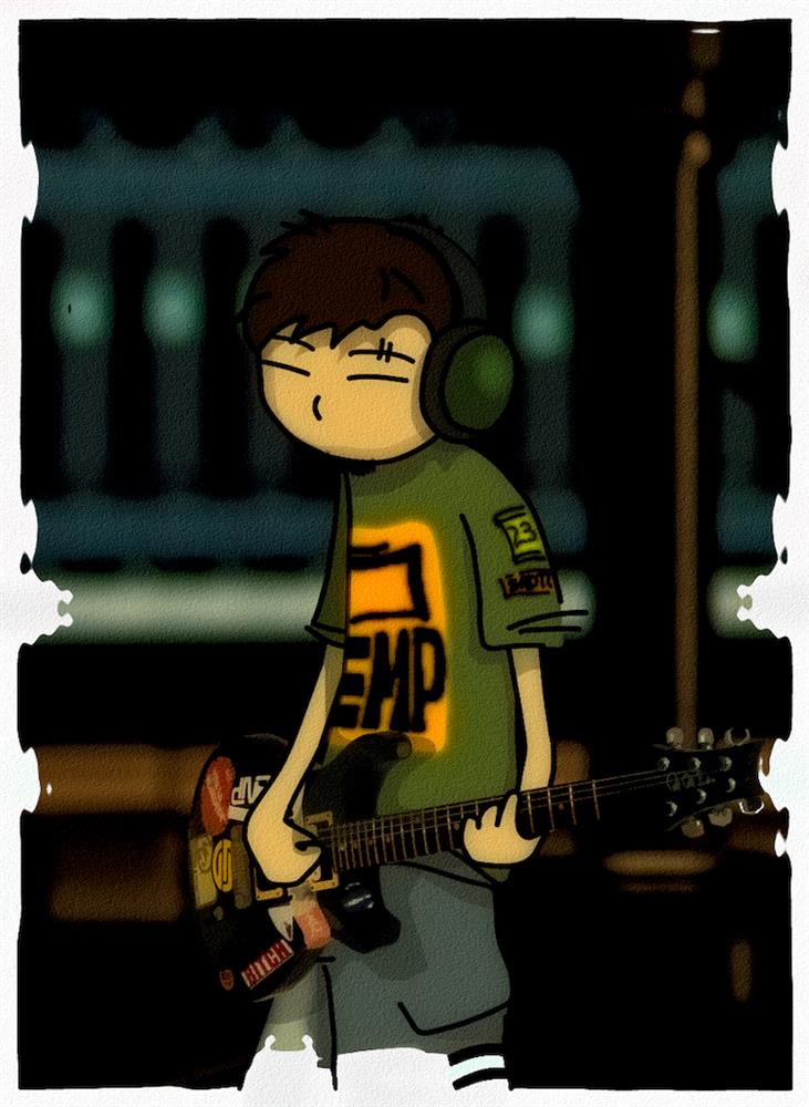 創傷大叔學園│吉他手&主唱│小安