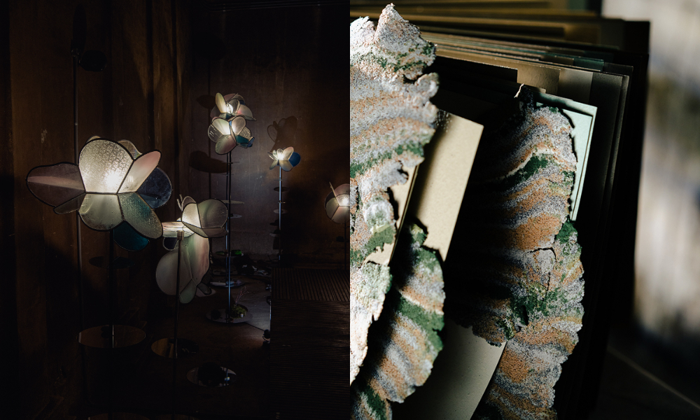 ZIAI Studio 自愛_小琉球 - 海璃波光(左)、歐陽慈_太魯閣崖谷 - 摩厓 · 疊獻(右) ZIAI Studio 自愛_小琉球 - 海璃波光(左)、歐陽慈_太魯閣崖谷 - 摩厓 · 疊獻(右)