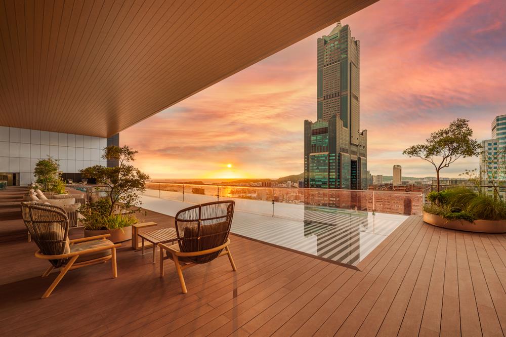 承億酒店 24樓無邊際泳池 (1)