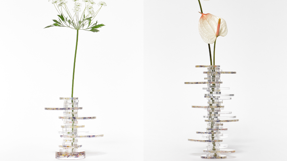 隈研吾設計「つみ花」花器1