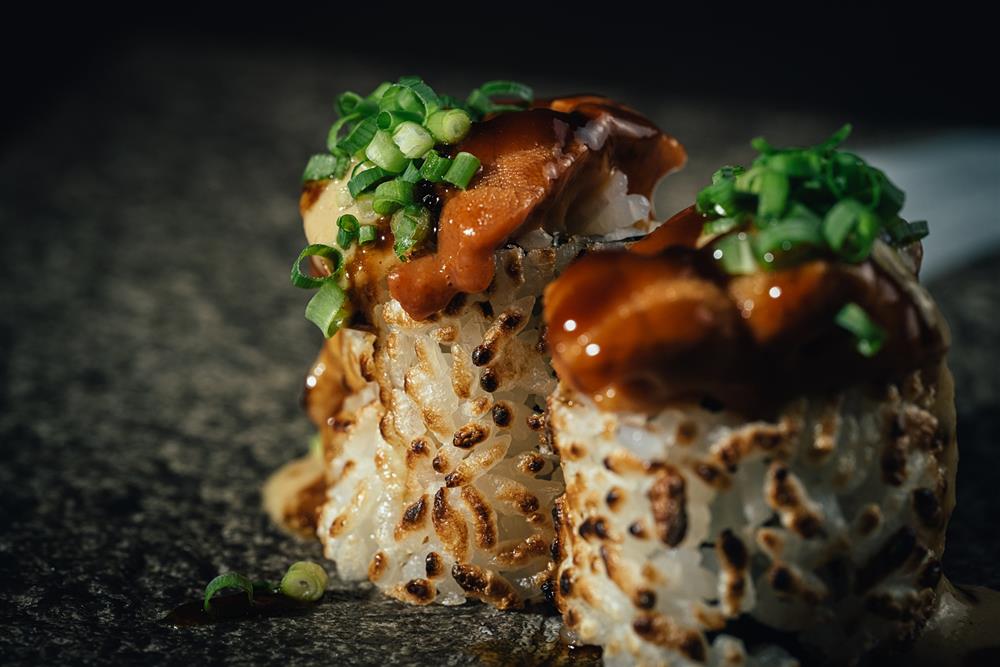 小檔Le Duet Modern Kaiseki淬 食事7意象為「淬」，揉合了時間的洗滌與淬煉，為主廚的第一道Fusion創作。