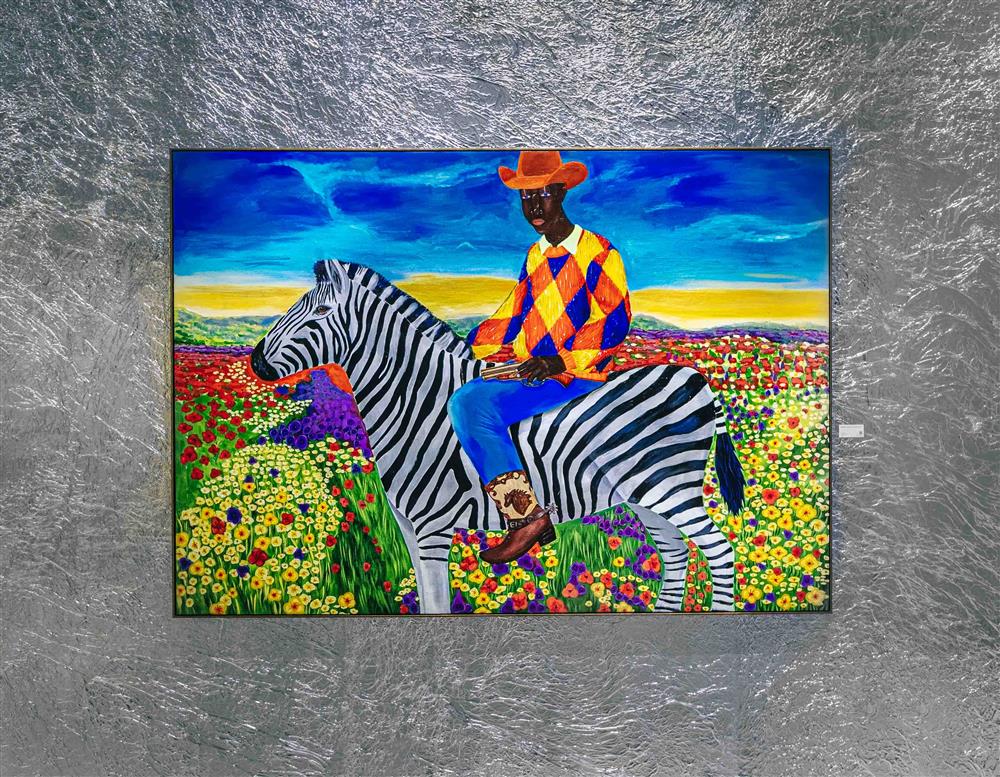 在 Samson 的作品當中，我們得以重新反思時間與藝術之間的關聯，擷取歷史片段，呈顯出不同時空背景下種族間的衝突，試圖描繪出生命的主體意義。