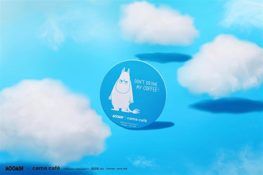 氣噗噗Moomin聯名陶瓷杯墊