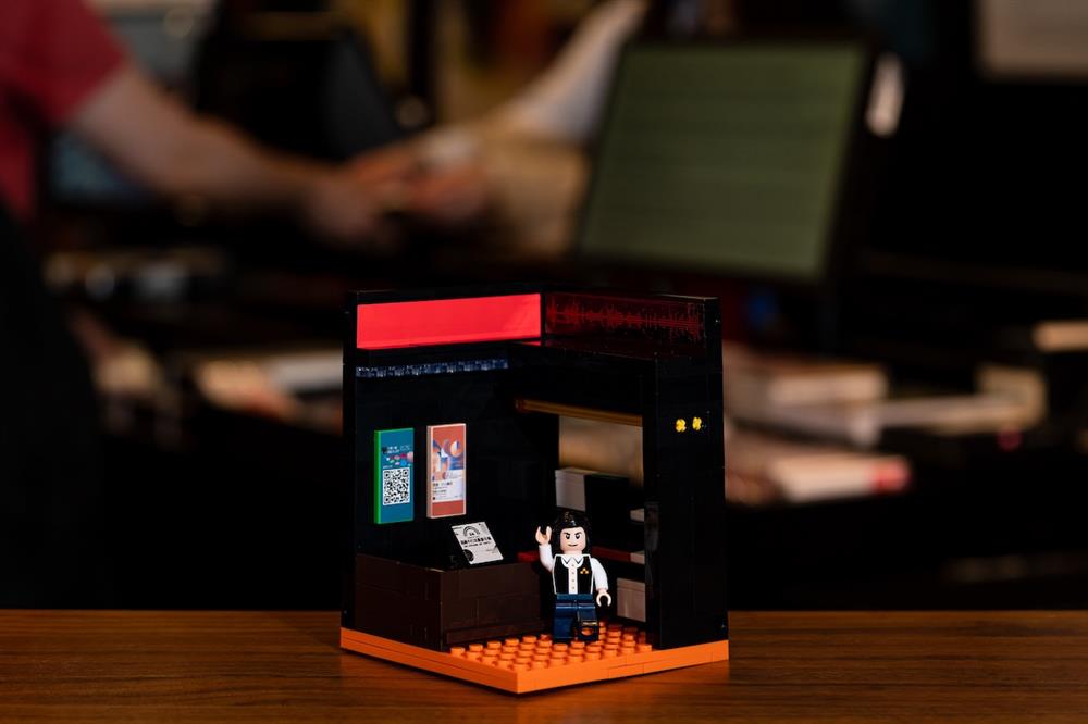 誠品音樂館積木場景組_收銀區(2)