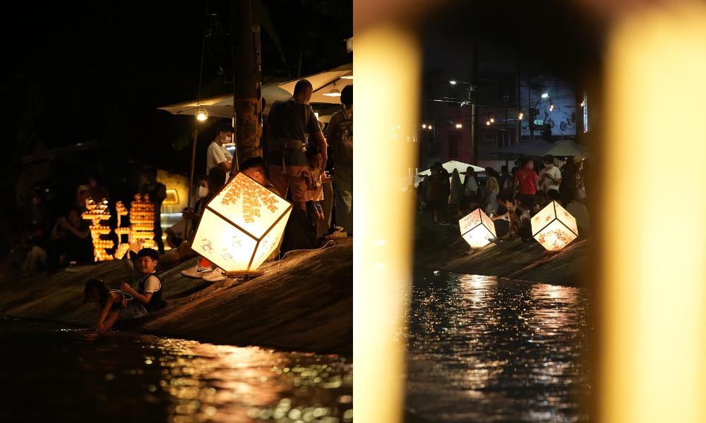 2022高雄美濃水圳漫旅藝術節燈飾