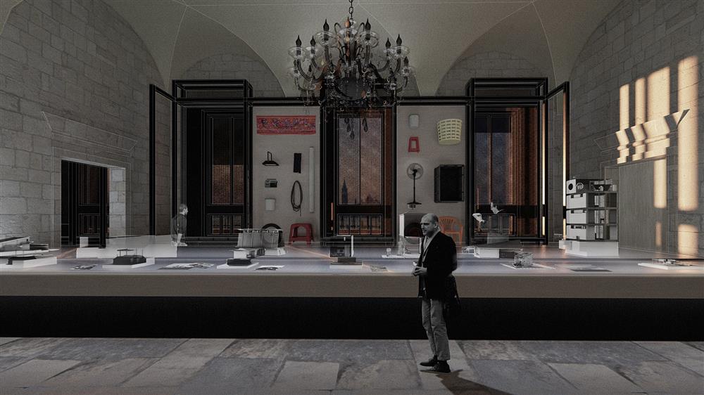 小檔威尼斯建築雙年展台灣館展場模擬動畫截圖