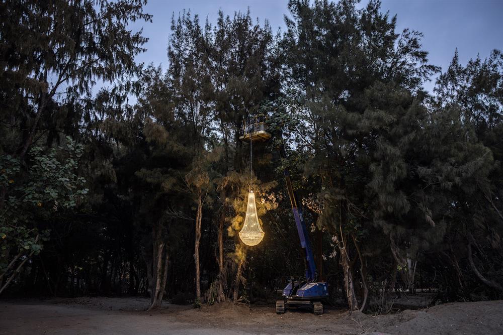 作品漁光_照片由都市藝術工作室提供