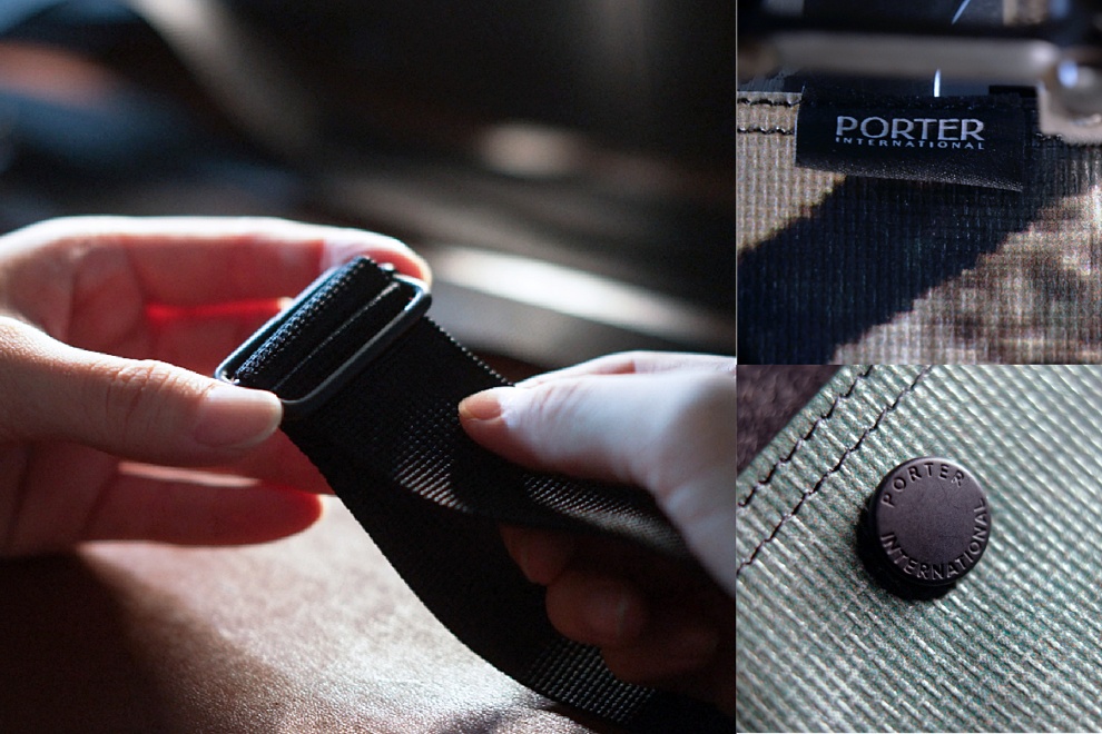 小檔Re·Cycle帆布包配件細節Re·Cycle包大容量袋形與貼心內袋設計，並使用霧面黑烤漆金屬零件，質感又實用