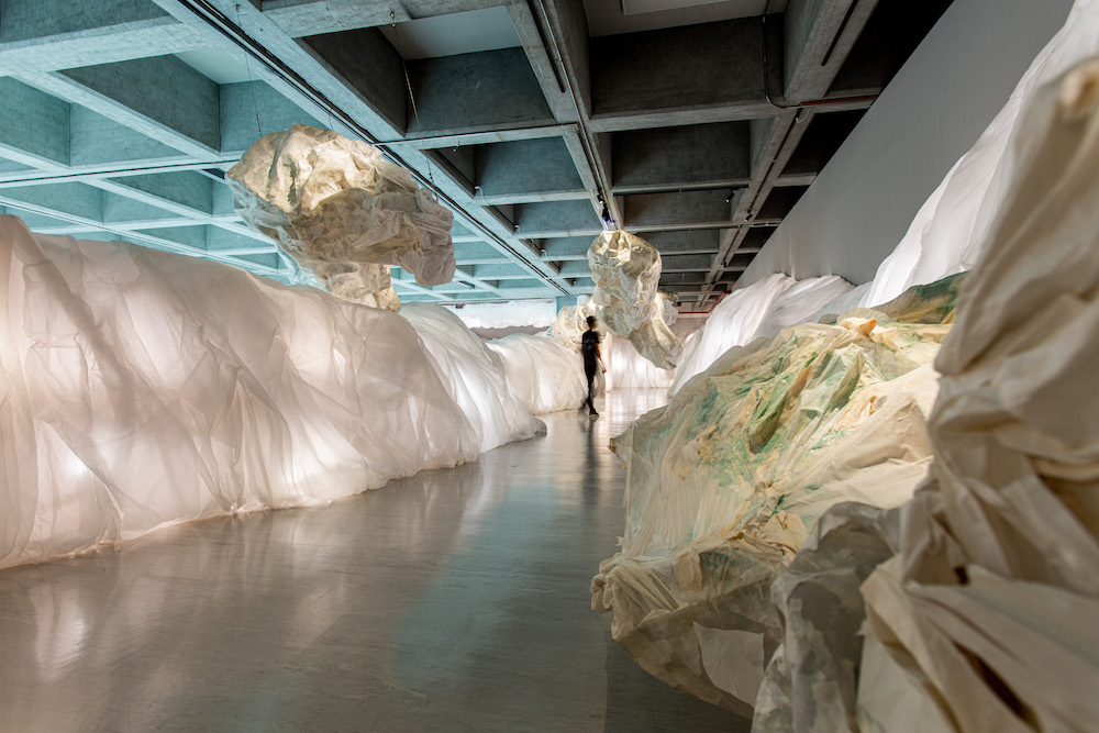 06_北美館3C迴廊計畫「崎Heterogeneous」 展場照,臺北市立美術館提供。 06_北美館3C迴廊計畫「崎Heterogeneous」 展場照,臺北市立美術館提供。