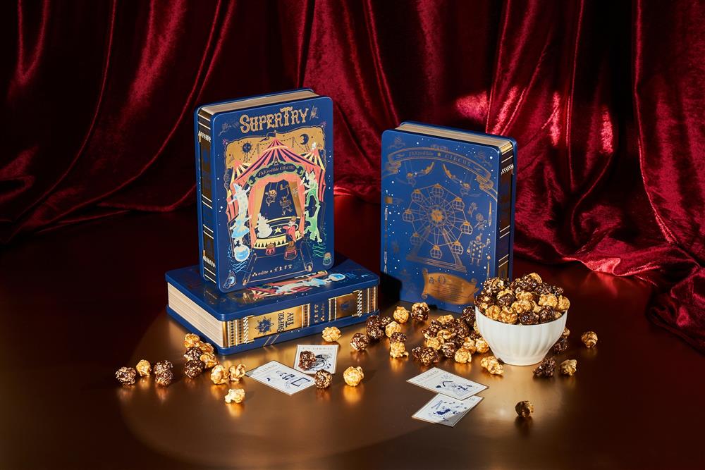 eslite X 九ポ堂馬戲團書盒爆米花(1)