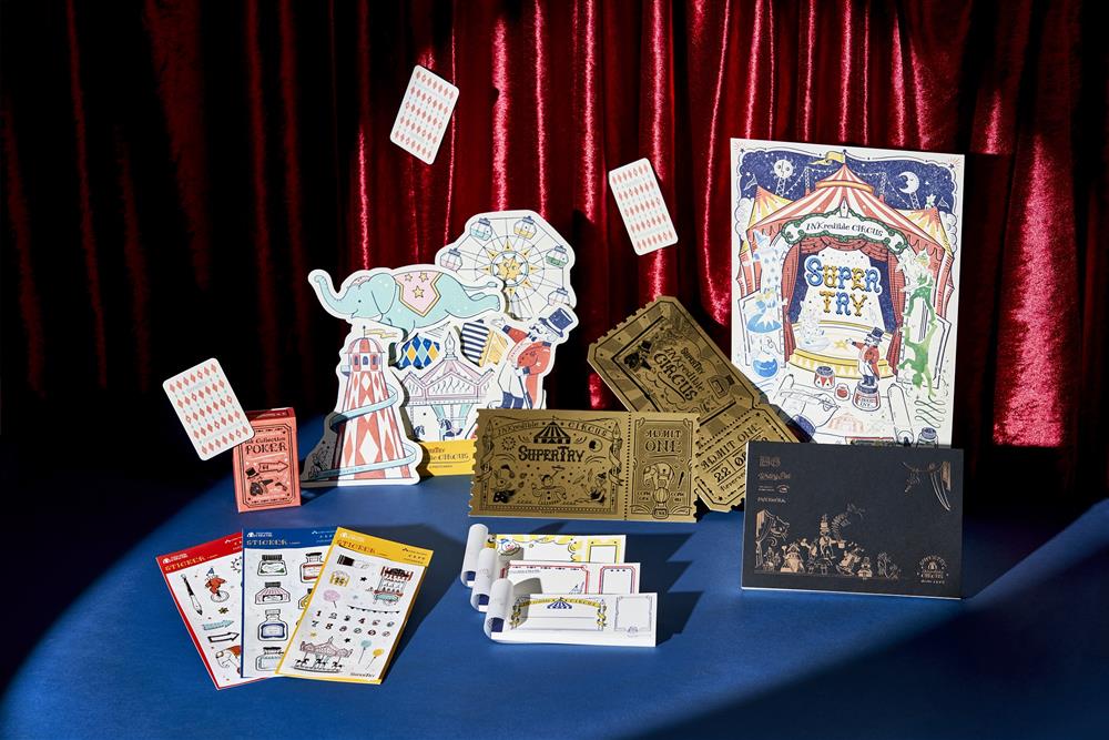 誠品書店歷來最大規模書寫工具策展「書寫超試」打造奇幻馬戲團，9.23於誠品信義店登場