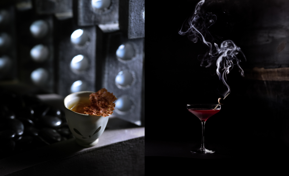 BAR PINE 松3油蔥酥／水蜜桃／鰹魚 紫米／青花椒／西瓜李