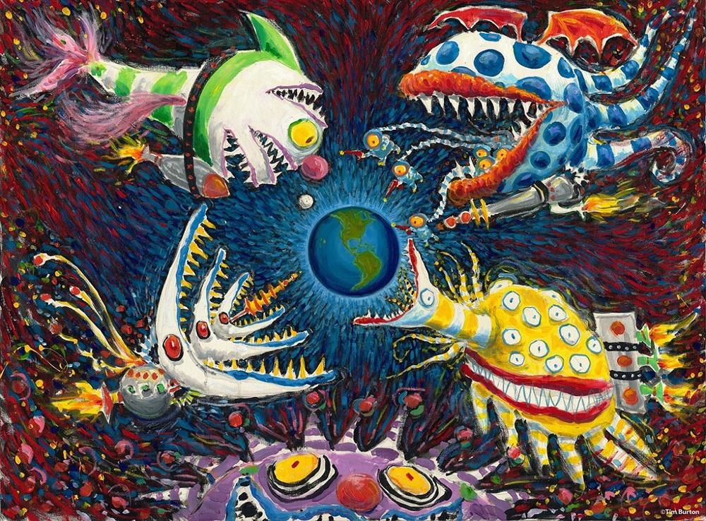 展出波頓手稿作品之二-《無題(包圍)》Surrounded,1996