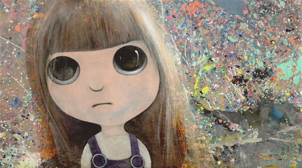 Backlighting 102x65cm canvas oil 2019 Backlighting 102x65cm canvas oil 2019
