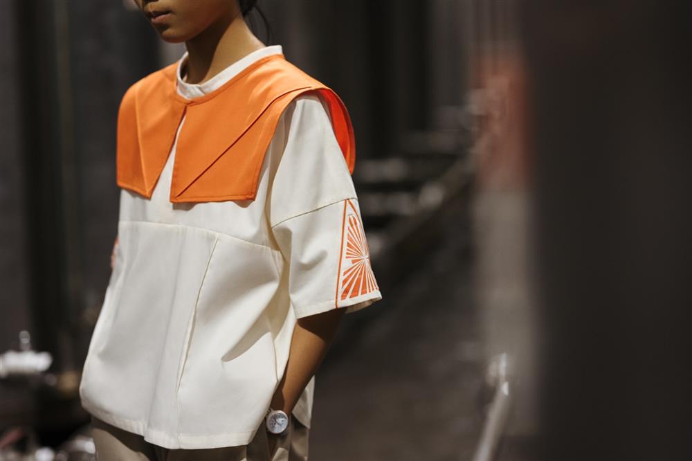 「馬祖風燈」服袖子細節