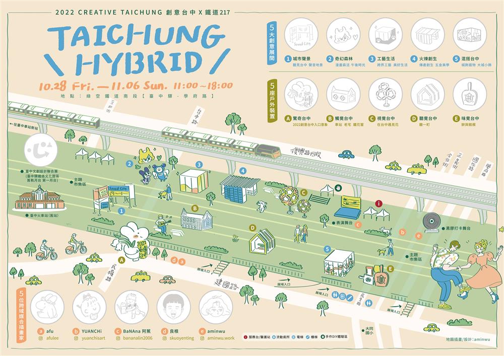 民眾只要集滿10 個印章，就有機會抽到Giant 自行車等限量好禮。