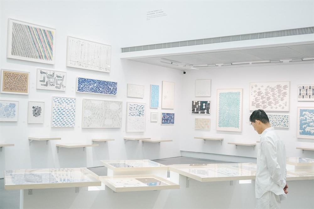 小檔皆川明於高美館《TSUZUKU》展區之一〈芽〉_3 小檔皆川明於高美館《TSUZUKU》展區之一〈芽〉_3