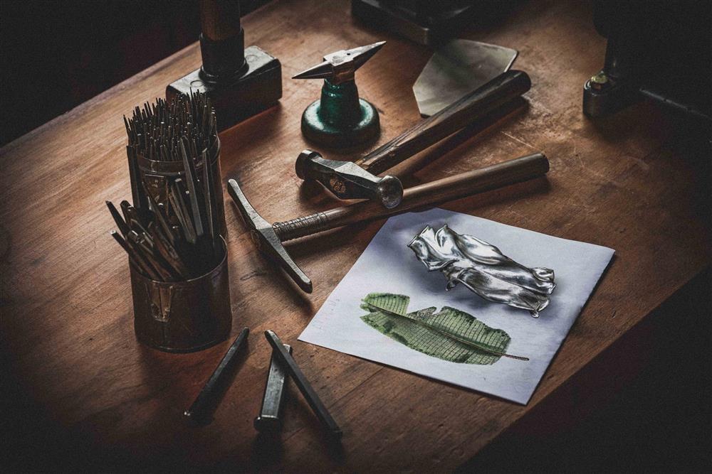 2022 Black Label Masterpiece VIII 大師系列 加勒比海盛夏胸針-工藝圖