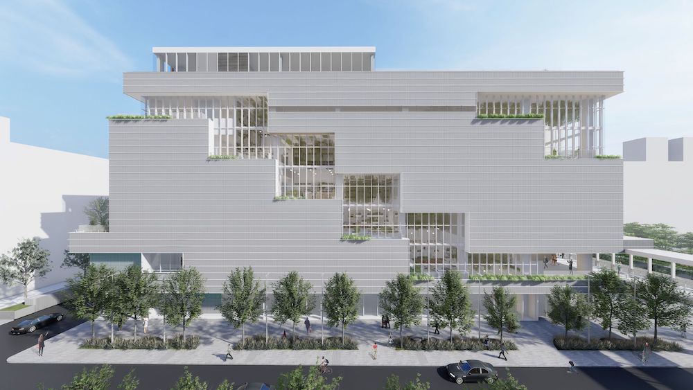 圖說：NOKE忠泰樂生活 建築效果圖 - 正立面