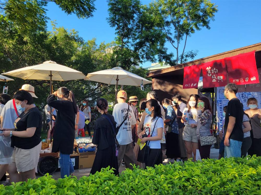 去年舊物盛典於綠空鐵道舉辦的〈綠空番外篇〉吸引滿滿人潮