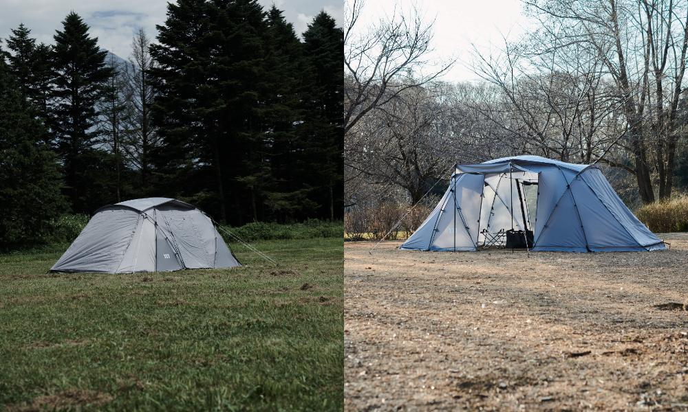 ZIZ TENT SHELTER 五人帳篷(灰)