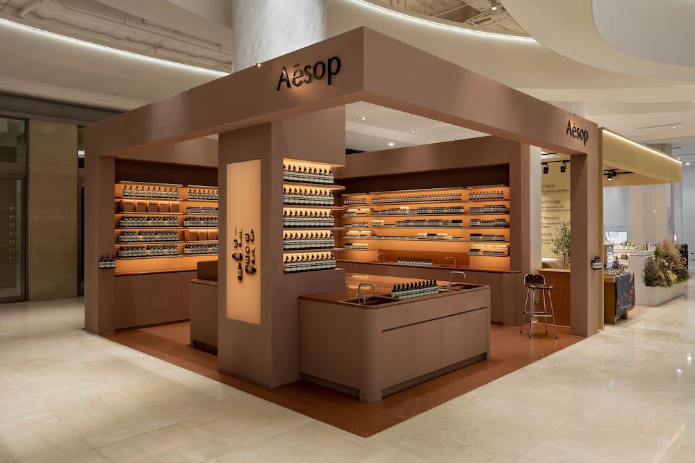 Aesop 高雄漢神巨蛋店店裝照3