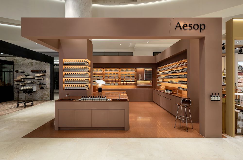 Aesop 高雄漢神巨蛋店店裝照2