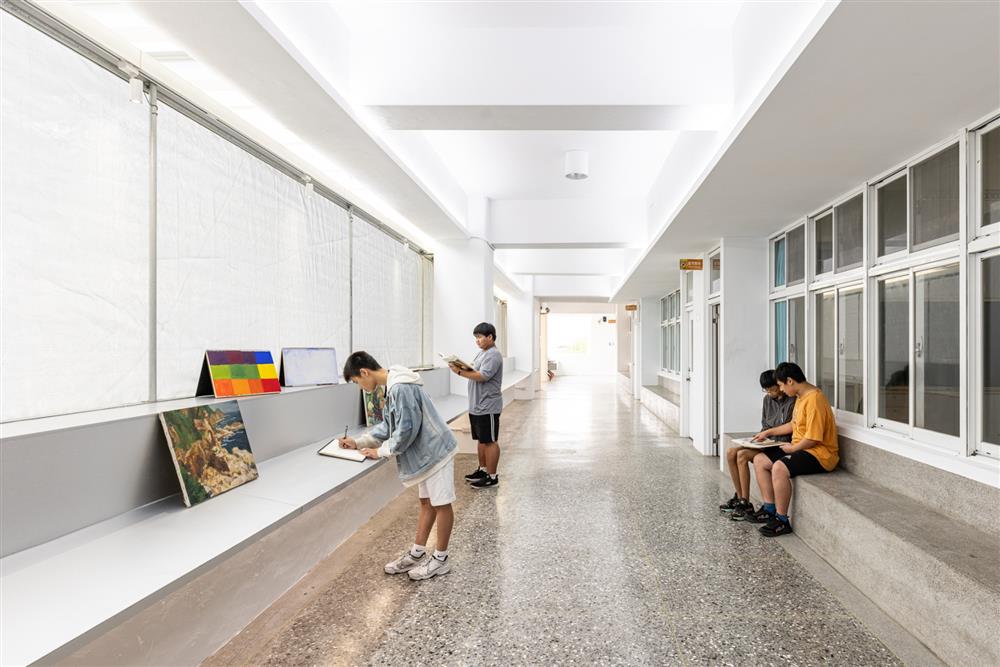 新竹竹光國中_共序工事改造「浮．撫－層間美術館」_10