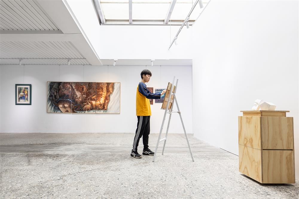 新竹竹光國中_共序工事改造「浮．撫－層間美術館」_08