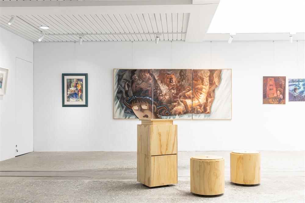 新竹竹光國中_共序工事改造「浮．撫－層間美術館」_09