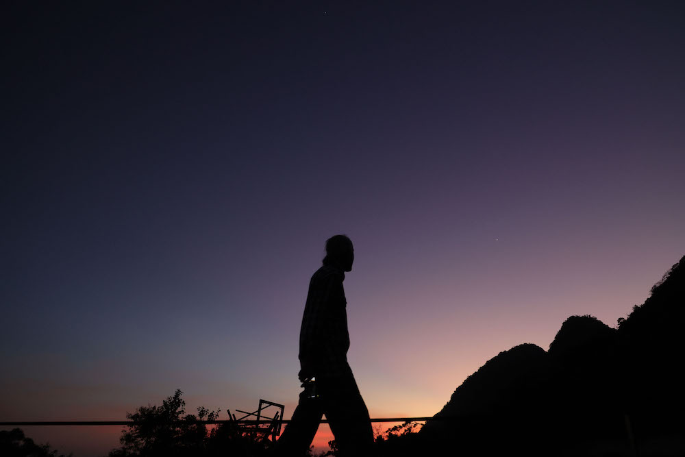 江賢二於江賢二藝術園區_攝影 王敏