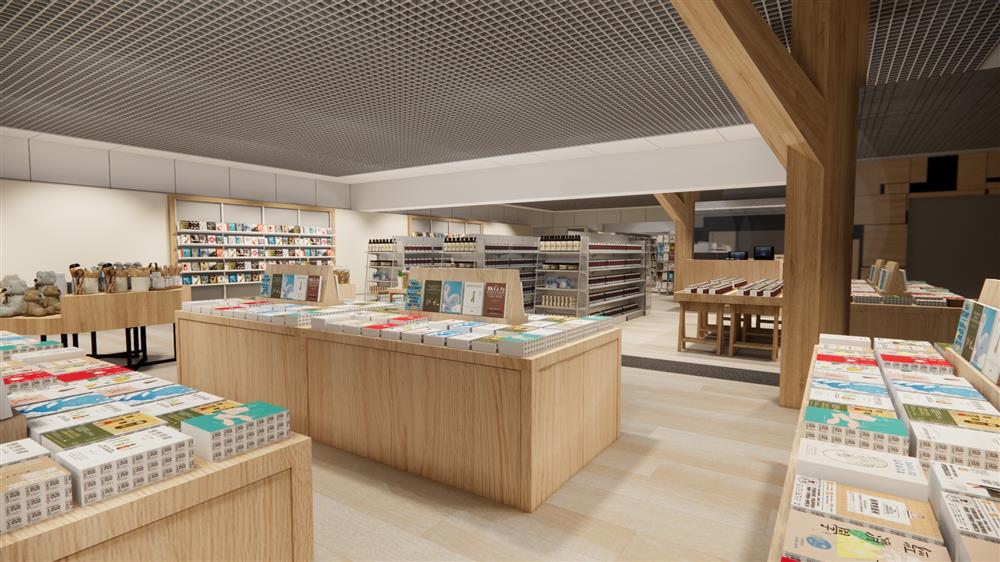 03-1. 誠品書店以「Reading to Go」為定位，精選便攜閱讀的詩集、散文、大人繪本及工具書等書單。