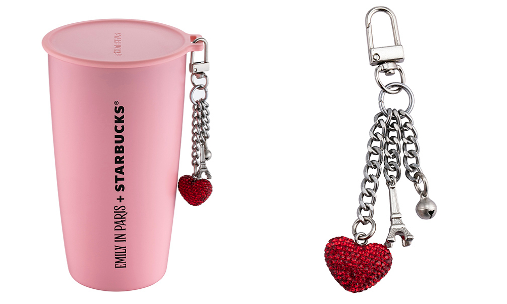 艾蜜莉在巴黎 SS粉紅，售價$1,200。容量：12OZ