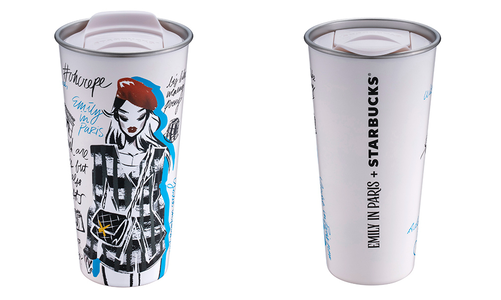 艾蜜莉在巴黎16OZ EmilySS杯，售價$1,300。容量：16OZ