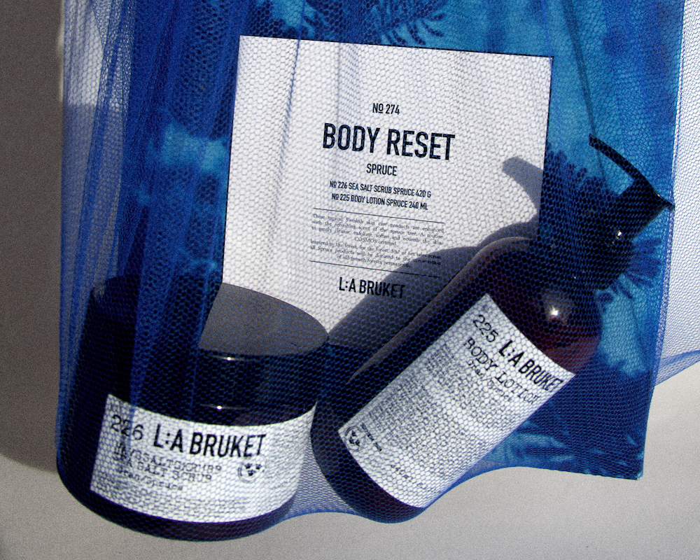 LA BRUKET 285 2022聖誕限量_經典身體保養組(雲杉)_情境圖