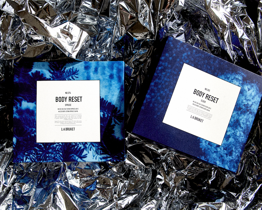 LA BRUKET 285 2022聖誕限量_經典身體保養組(雲杉+接骨木花)_情境圖2