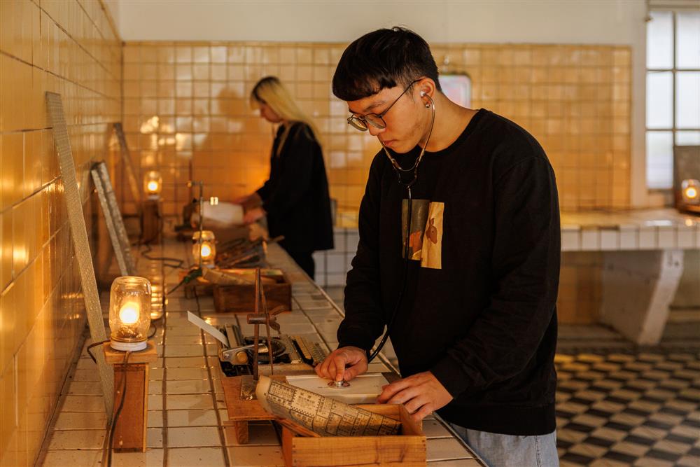 7. 走進，一本大書展區 透過互動裝置，與文本驚喜相遇 