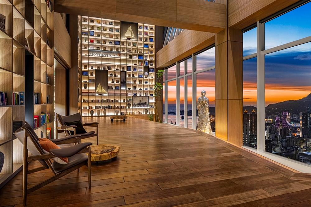 小檔亞洲插畫藝術博覽會承億酒店 閱讀廣場夕陽除了提供多達七層樓的飯店空間
