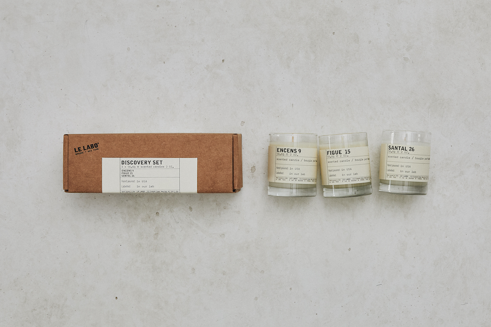 Le Labo 2022 探險收藏蠟燭組合套裝 (3x56.6g)_$2900_情境圖5 Le Labo 2022 探險收藏蠟燭組合套裝 (3x56.6g)_$2900_情境圖5