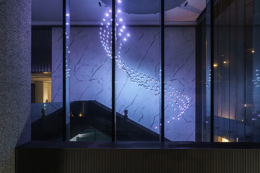 06 夜景_何理互動 WHYIXD, 風盛 Cyclonic Bloom, 2022 © YHLAA 李易暹