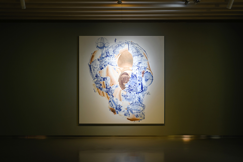 馬戲團骷髏_Jacky Tsai_浮生_重生_TAO ART 提供