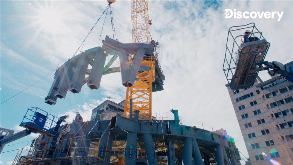 《建築巨擘：陶朱隱園》陶朱隱園施工期間