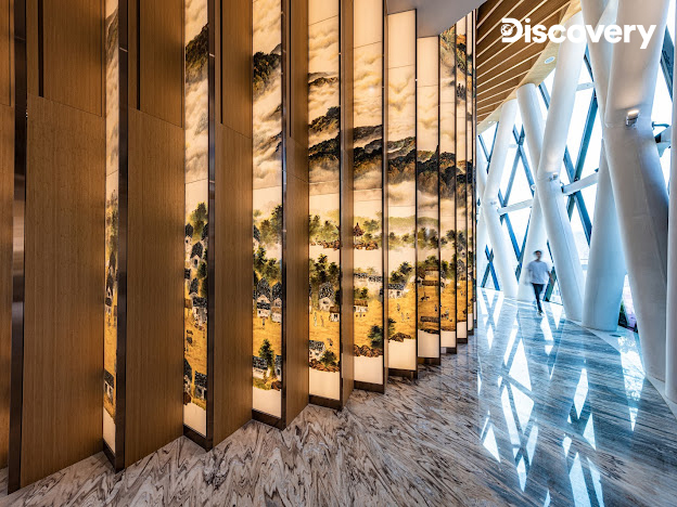 《建築巨擘：陶朱隱園》陶朱隱園頂樓實景-經略圖