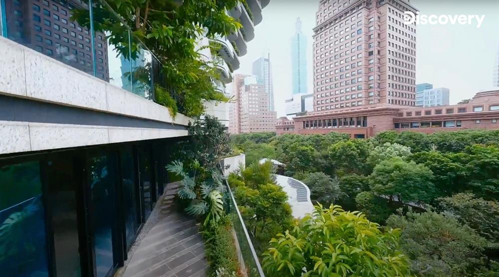 小檔《建築巨擘：陶朱隱園》270 度陽台